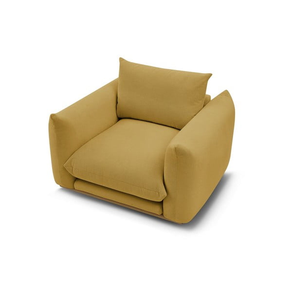 Żółty fotel Ernest – Bobochic Paris-image-4