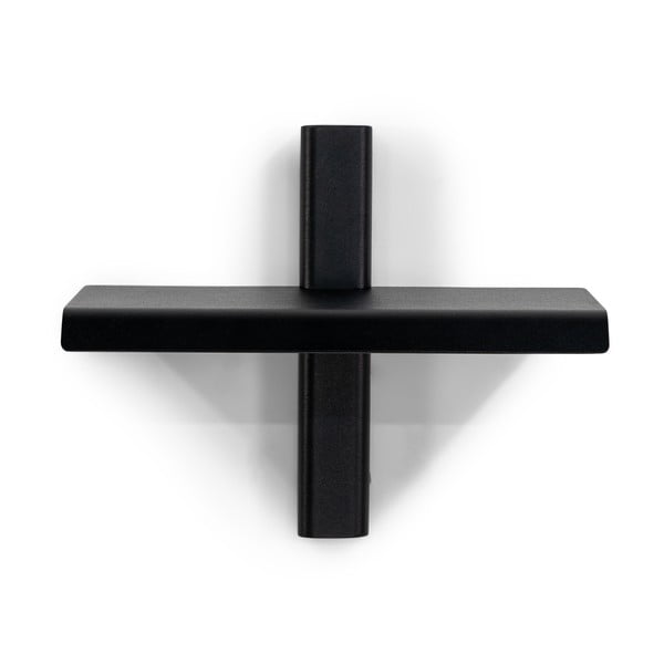 Czarna metalowa półka 28 cm Hola – Spinder Design