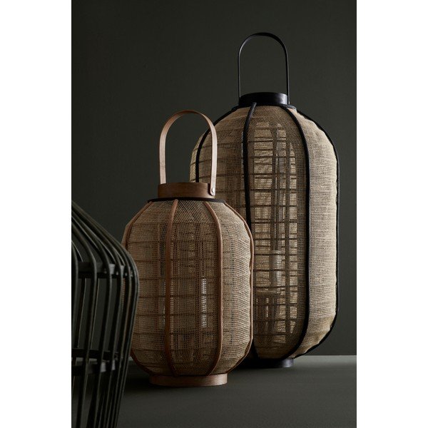 Lampion z juty (wysokość 61,5 cm) Hamir – Yes Everyday-image-1