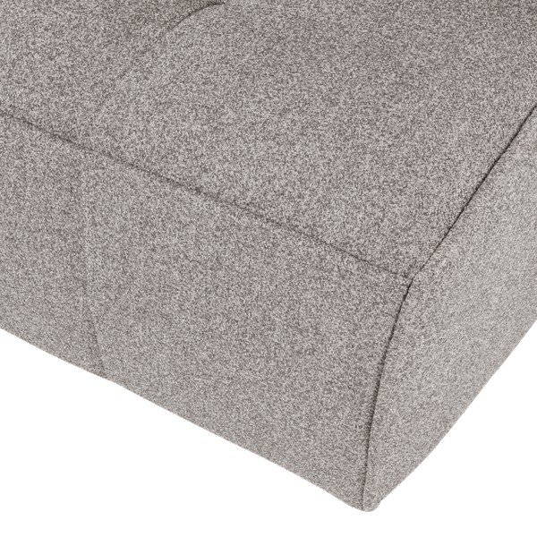 Jasnoszara sofa z materiału bouclé 204 cm Cluster – vtwonen-image-4