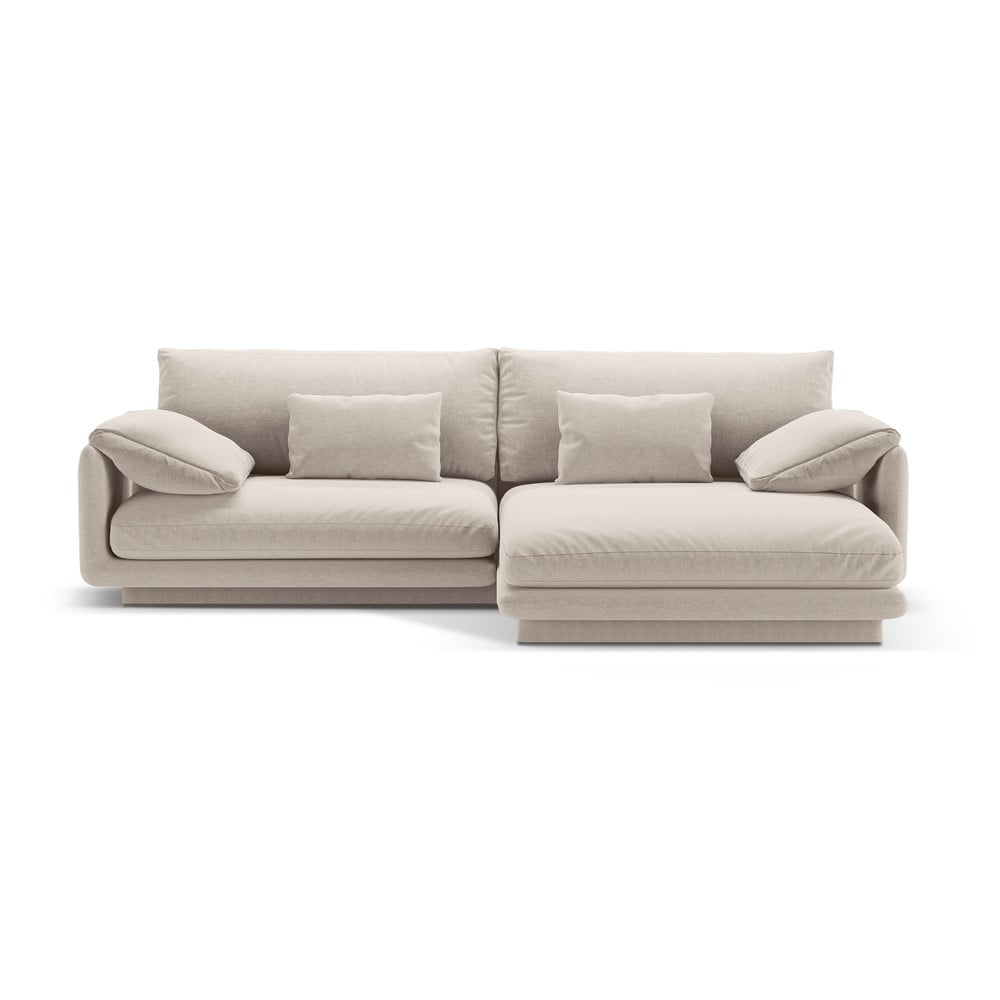 Beżowy narożnik (prawostronny) Torino – Micadoni Home