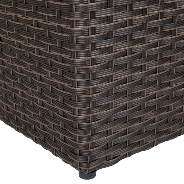 Doniczka ze sztucznego rattanu Matilda, 28 x28 cm-image-1