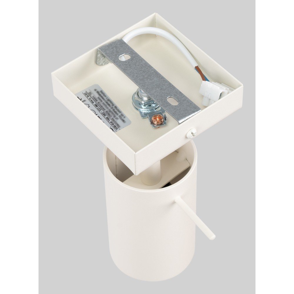 Kremowa lampa punktowa 8x16 cm Etna – Sollux (zdjęcie 7)