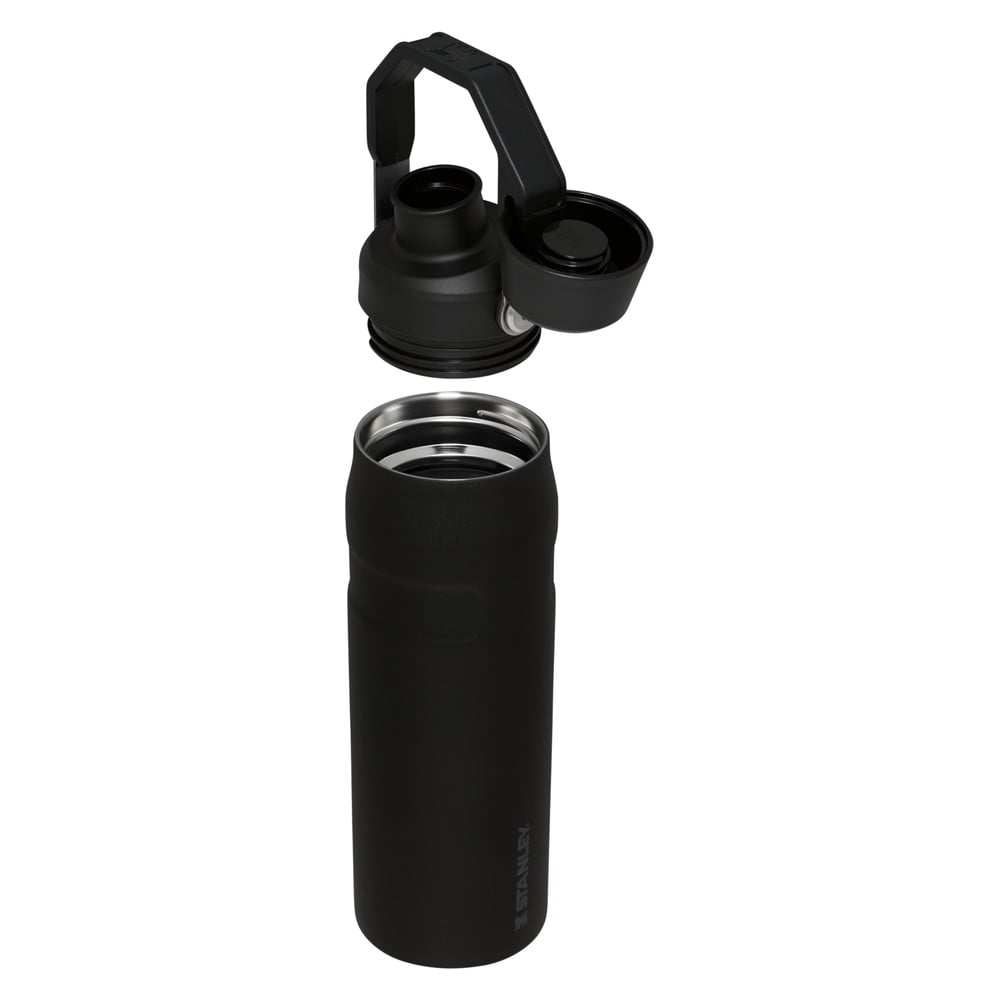 Czarna butelka termiczna ze stali nierdzewnej 700 ml IceFlow™ Bottle Fast Flow Black – Stanley (zdjęcie 4)