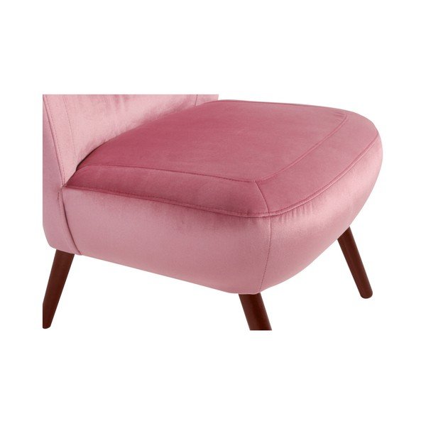 Różowy fotel Max Winzer Sari Velvet-image-3