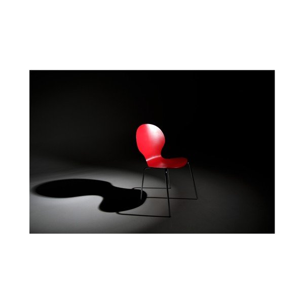 Zestaw 4 czerwonych krzeseł Actona Marcus Dining Chair-image-1