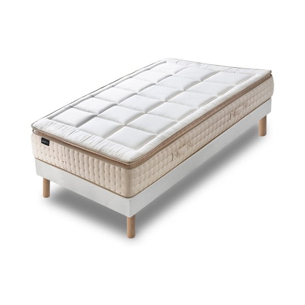 Łóżko 1-osobowe z materacem Bobochic Paris Cashmere, 90x200 cm