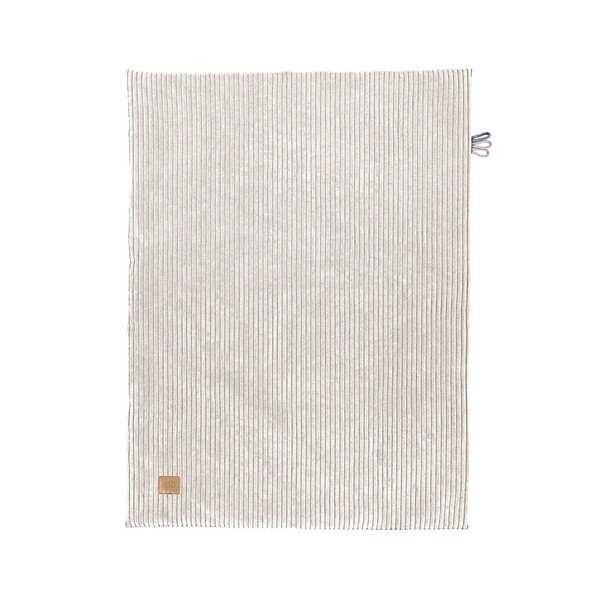 Kremowy koc dziecięcy sztruksowy 100x77 cm – Meowbaby