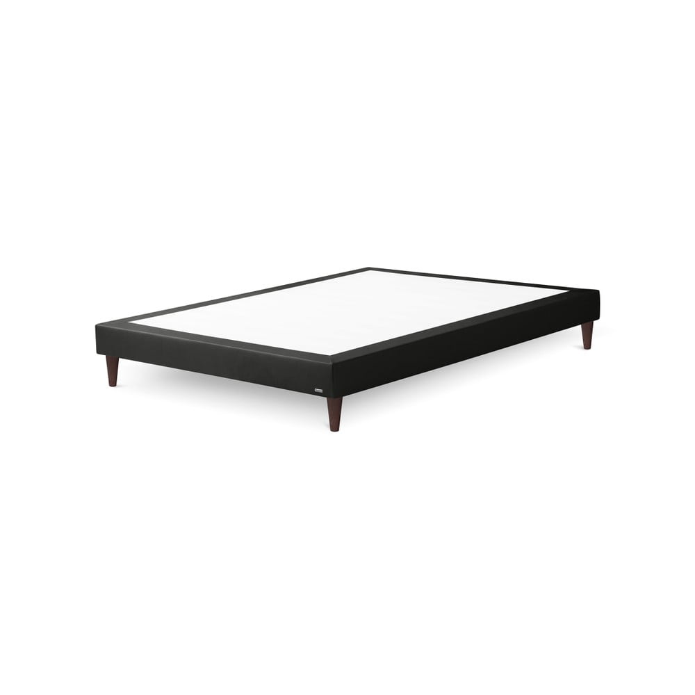 Czarne łóżko boxspring Ted Lapidus Maison SAPHIR, 160x200 cm