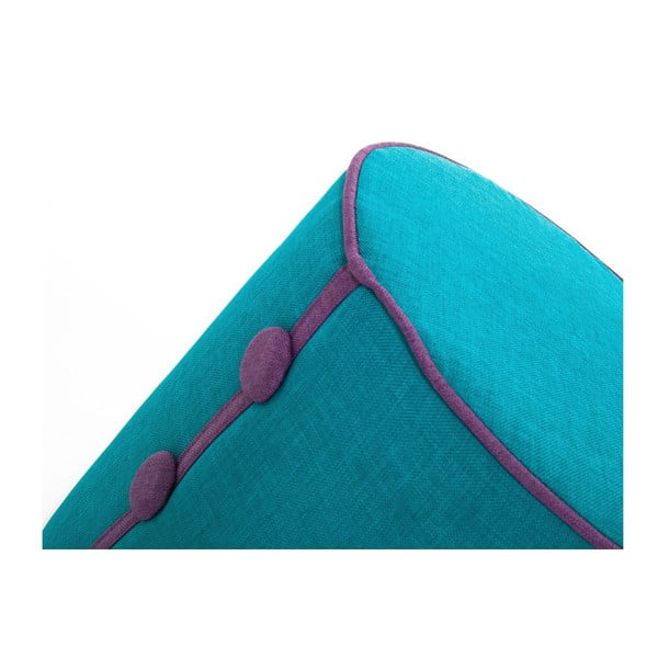 Puf Dots Turquoise/Purple-image-1