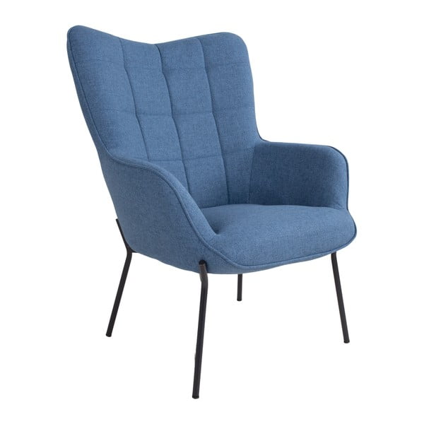 Niebieski fotel House Nordic Glasgow-image-2