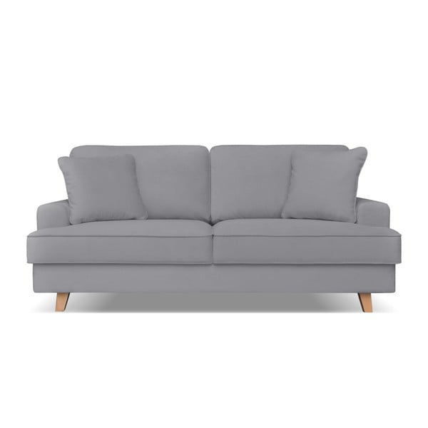 Szara sofa 3-osobowa Cosmopolitan design Madrid