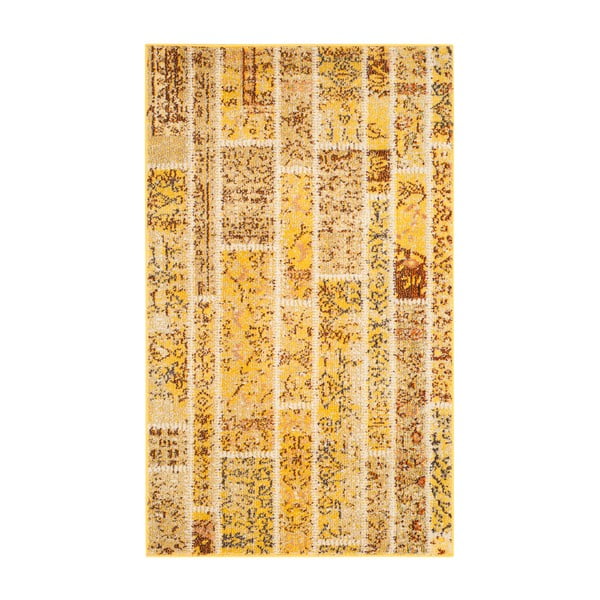 Żółty dywan Safavieh Effi, 170x121 cm