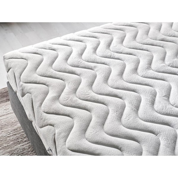 Średnio twardy/miękki sprężynowy materac dwustronny 160x200 cm Niron – Kalune Design-image-2