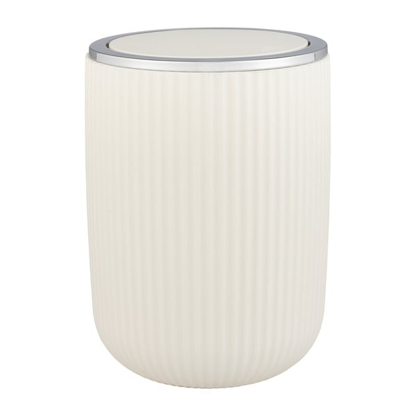 Kremowy kosz na śmieci Wenko Agropoli, 2 l-image-1