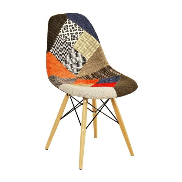 Kolorowe krzesło Esidra Patch