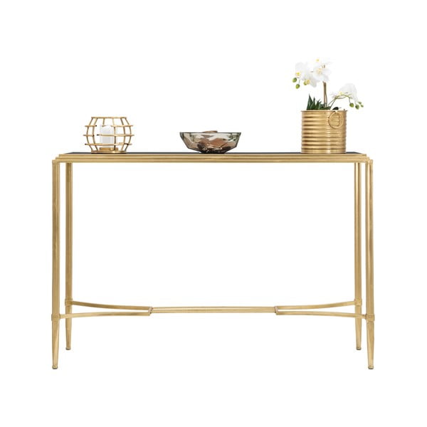 Konsola w kolorze złota Mauro Ferretti Roman, 120x80 cm-image-2