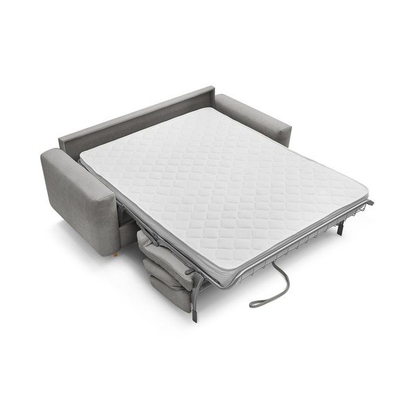 Szara sofa do spania/rozkładana 220 cm Cocoone – Bobochic Paris-image-3