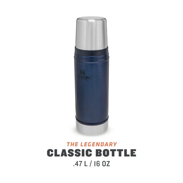 Niebieski termos z kubkiem 470 ml – Stanley-image-4