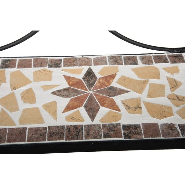 Czarny metalowy wieszak ścienny z półką 42 cm Almeria – Garden Pleasure-image-3