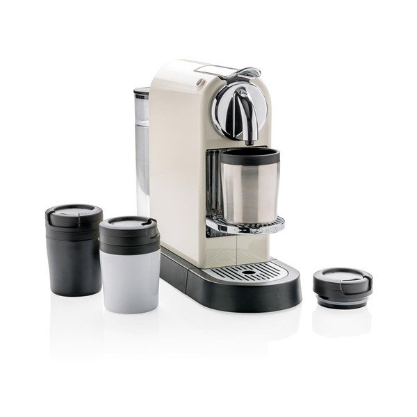 Kubek termiczny w srebrnym kolorze XD Design Coffee to Go, 160 ml-image-3