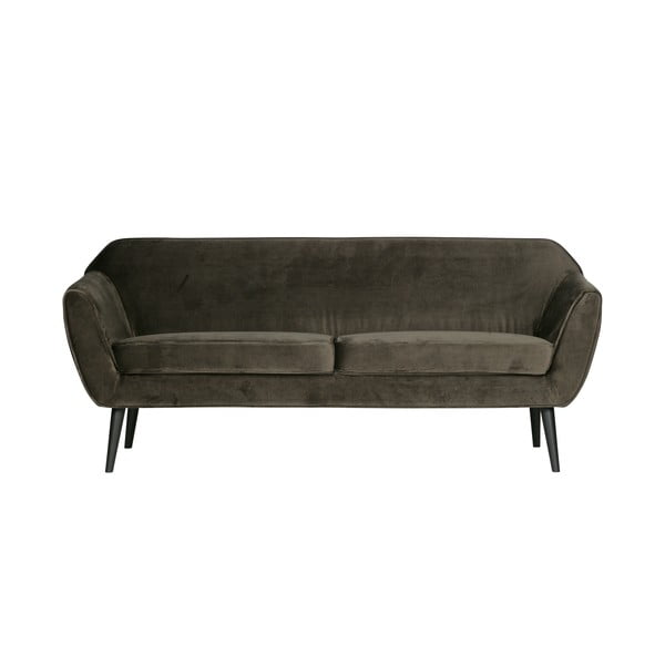 Ciemnozielona sofa WOOOD Rocco, 187 cm