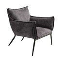 Szary fotel Calgary – Unique Furniture