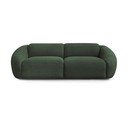 Zielona sztruksowa sofa 250 cm Tina – Bobochic Paris