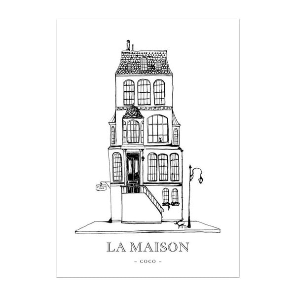 Plakat Leo La Douce La Maison Coco, 21x29,7 cm
