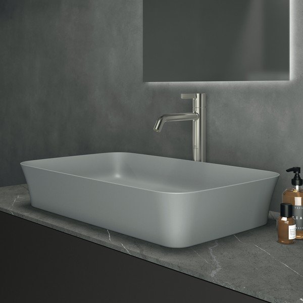 Jasnoszara ceramiczna umywalka 65x40 cm Ipalyss – Ideal Standard-image-1