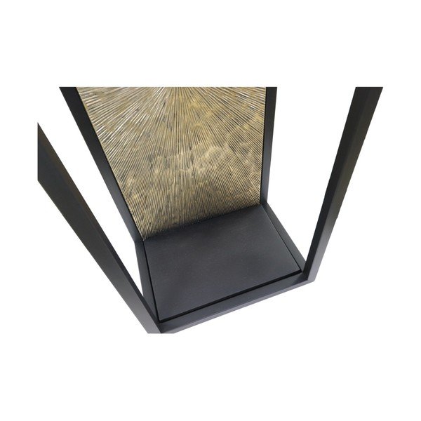 Metalowa półka w kolorze złotym Fletcher – HSM collection-image-3