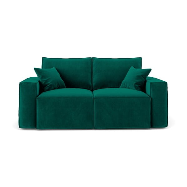 Ciemnozielona sofa Cosmopolitan Design Florida, 180 cm