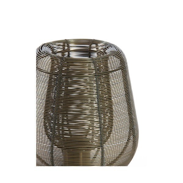 Metalowa lampa stołowa w kolorze brązu (wysokość 42 cm) Aboso – Light & Living-image-4
