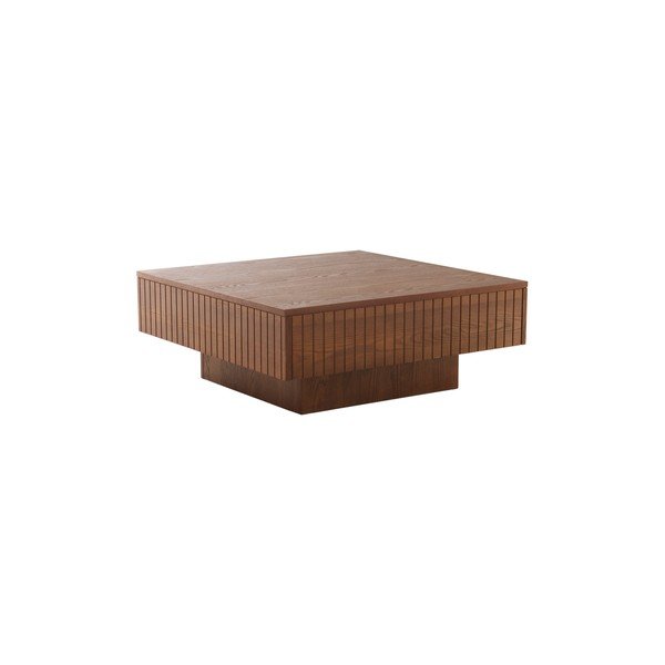Ciemnobrązowy stolik z płyty MDF 90x90 cm Furuvik – Jotex-image-2