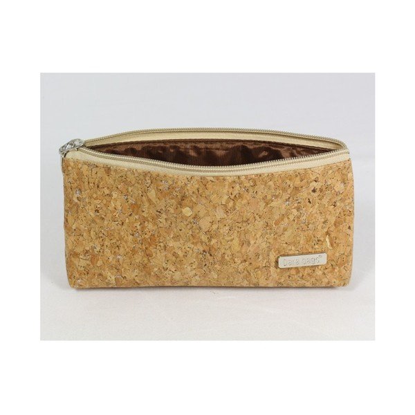 Musztardowa kosmetyczka Dara bags Baggie Middle No.750-image-2