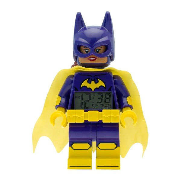 Zegar z budzikiem LEGO® Batman Movie Batgirl
