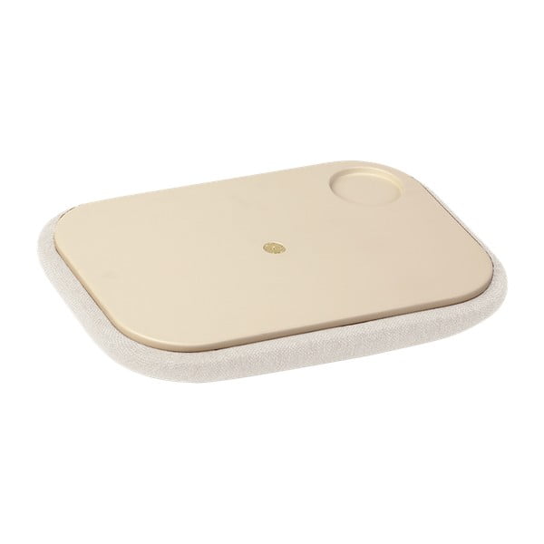 Biało-naturalny stołek Paff Low – UMAGE-image-2