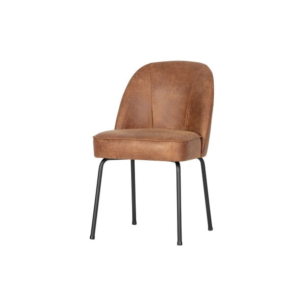 Koniakowe krzesła zestaw 2 szt. ze skóry Vogue – WOOOD-image-3