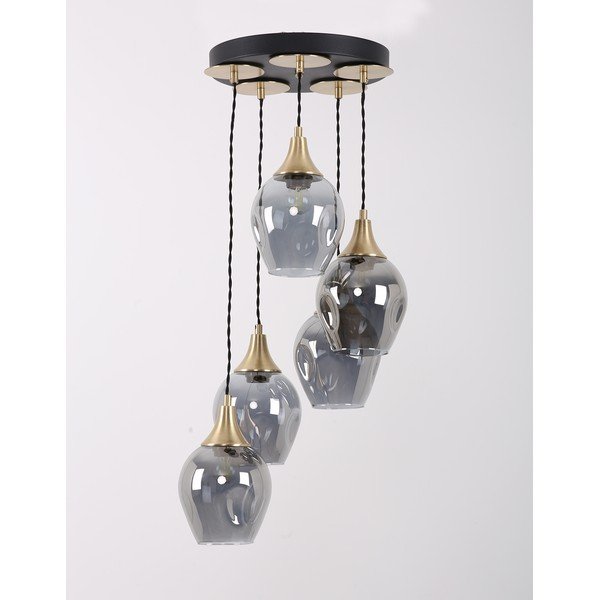 Lampa wisząca ze szklanym kloszem ø 15 cm Marlo – Squid Lighting-image-2