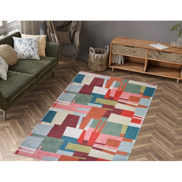 Dywan odpowiedni do prania 80x150 cm Blocks of Fun – Vitaus-image-1