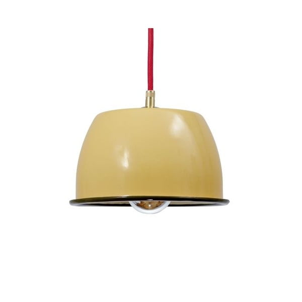 Lampa sufitowa Emailleleuchte 05 Yellow/Red