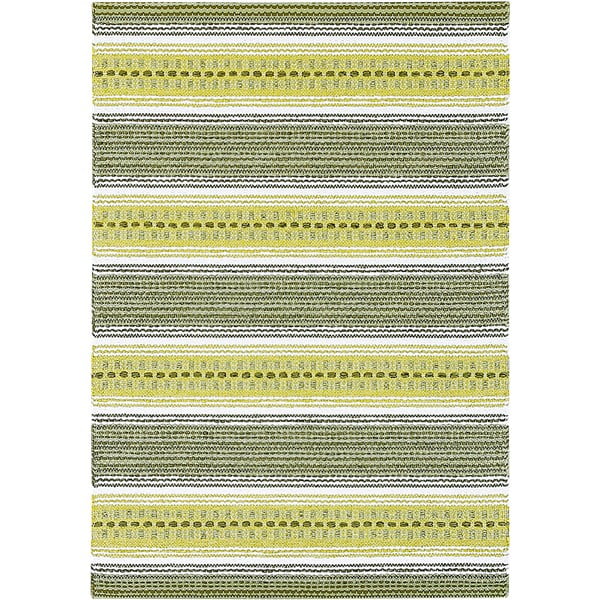 Zielony dywan odpowiedni na zewnątrz 100x70 cm Runö – Narma