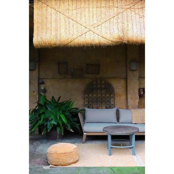 Puf w kolorze ochry Chill Honey – Lorena Canals-image-4