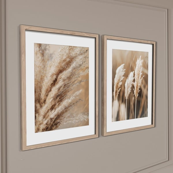 Obrazy zestaw 2 szt. 30x40 cm Selloana – Styler-image-2