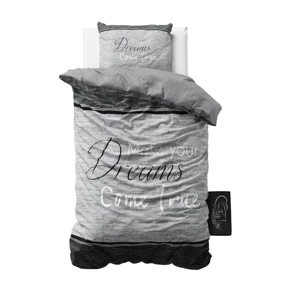 Pościel z mikroperkalu Sleeptime True Dreams, 140x220 cm