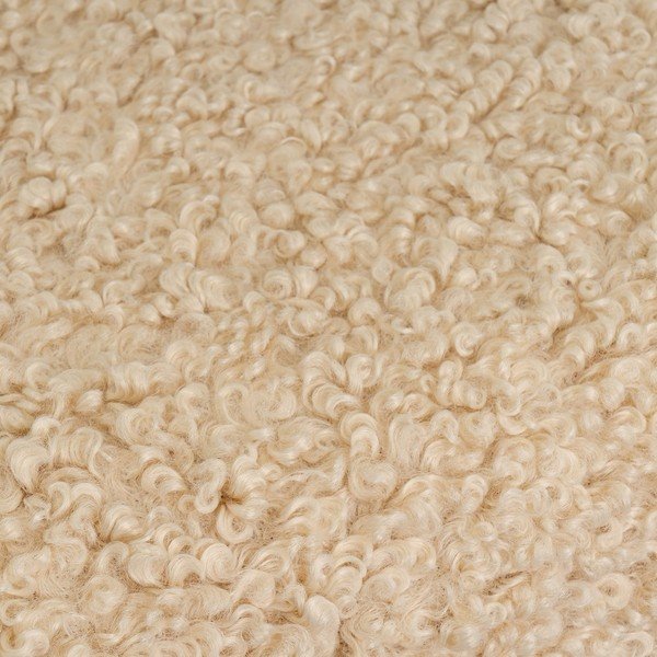 Beżowy koc z materiału sherpa 130x160 cm Sherpa – Casa Selección-image-2