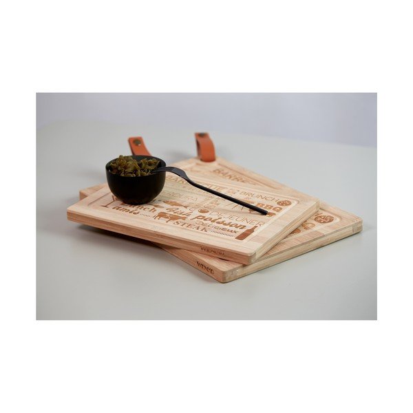 Deska do krojenia z drewna bambusowego Wenko Steak Board, 39,5x28 cm-image-1