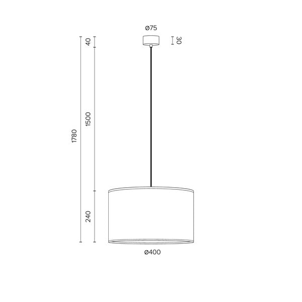 Czarna lampa wisząca Sotto Luce Mika, ⌀ 40 cm-image-4