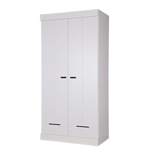 Szafa dwudrzwiowa Locker, biała-image-1