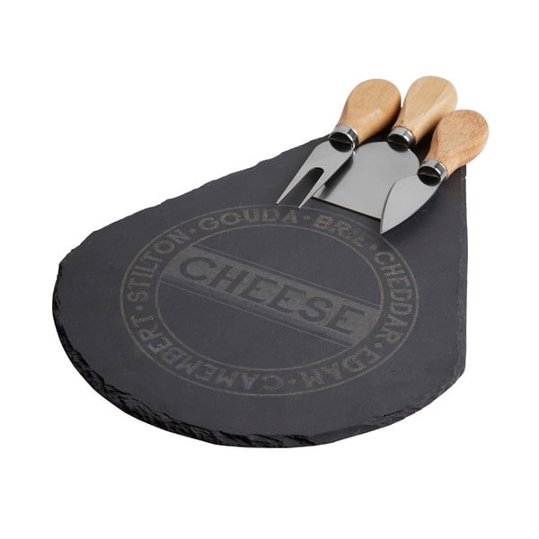 Deska do serwowania serów z 3 nożykami – Premier Housewares